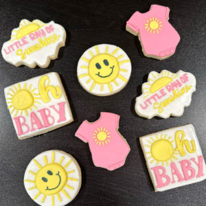 BabyShower-LittleRaySunshine-Cookies