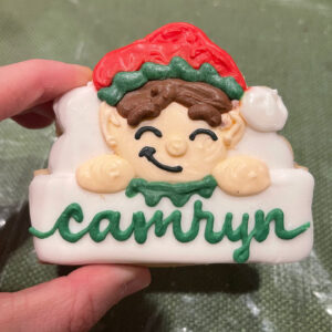 Elf-Holiday-Name-Cookie