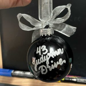 FirstHome-BlackHandLettering-Ornament-1