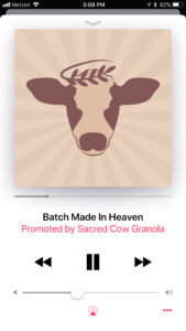 Sacred Cow Granola Radio Ad